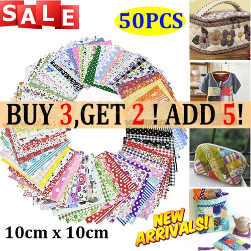 50pcs 100 cotton - 50pcs, fabric