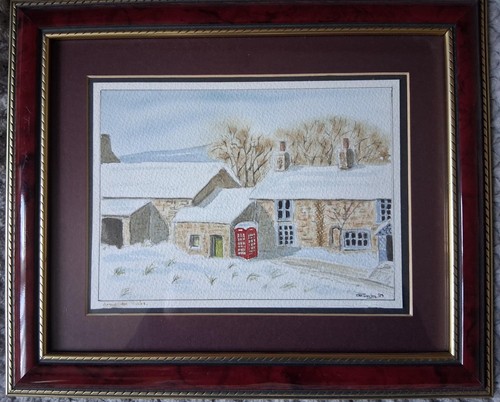Watercolour painting arncliffe - watercolour,