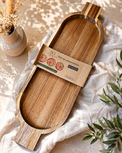 Acacia wood rectangular - acacia,