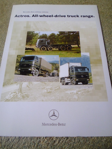 Mercedes benz actros military - mercedes,