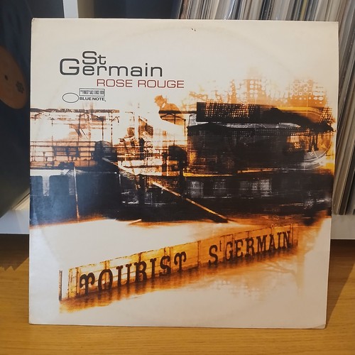 Germain rose rouge blue - st, (blue