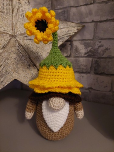 Handmade crochet gonk - handmade,