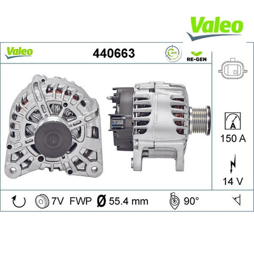 Alternator valeo 440663 for - alternator,