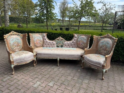 Sofa set french - set, xvi