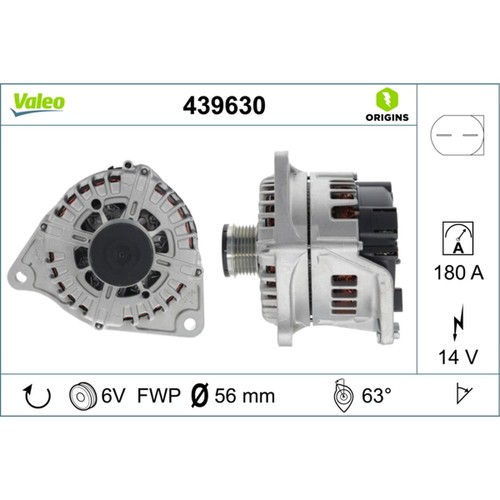 Valeo val439630 alternator - valeo,