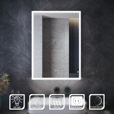 Led bathroom mirror cabinet - bathroom,