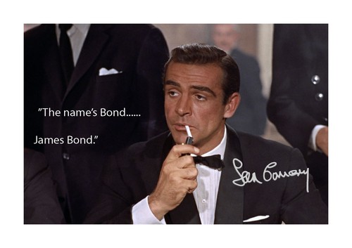 Sean connery 007 the - 007, name's