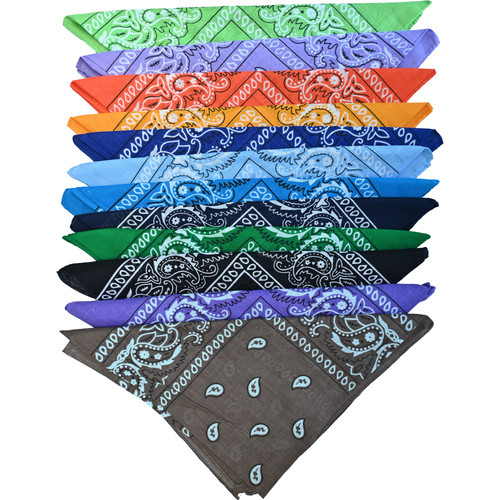 Bandana scarf paisley cowboy - bandana,