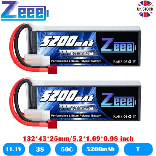 Zeee lipo battery 50c - 2x,