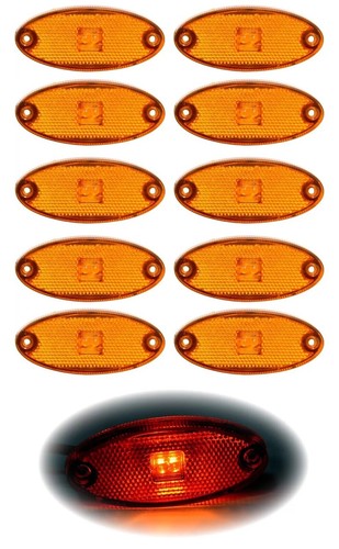 Oval led side marker lights - oval,