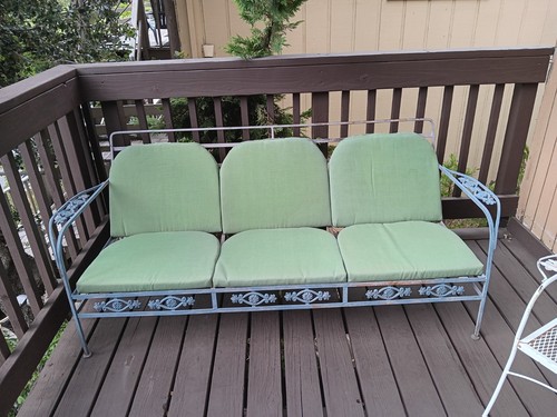 Vintage garden bench seats - vintage,