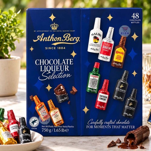 Anthon berg chocolate liqueurs - anthon,