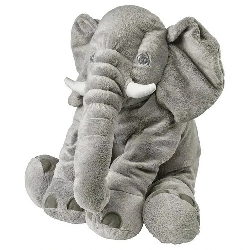 Large elephant plush toy 40cm - large,