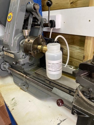Grey machine paint - 250ml, match