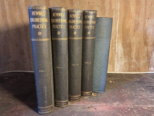 Vintage engineering books set - vintage,