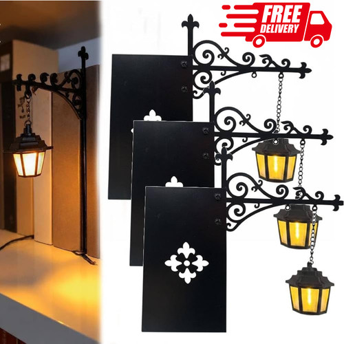 Library lantern book nook lamp - nook,