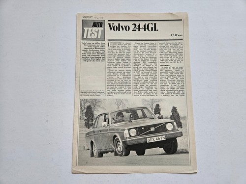 Volvo 244 autocar - volvo,