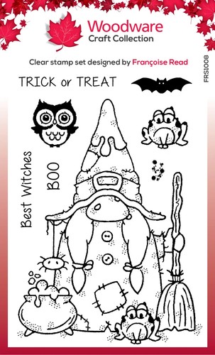 Woodware clear stamp - clear, francoise