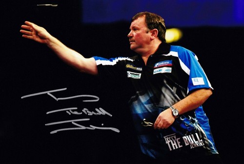 Terry jenkins darts signed - terry,