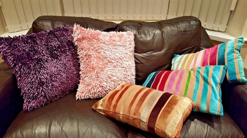 Shaggy chenille woven - woven, cushion