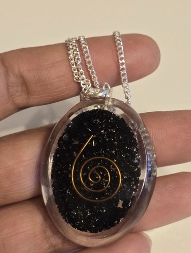 Natural black tourmaline - natural, organ