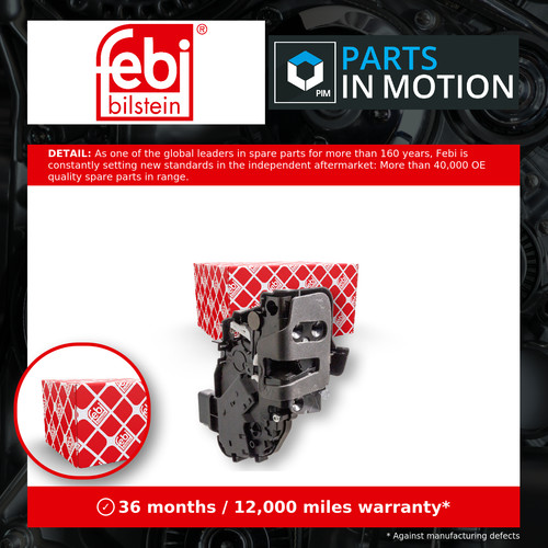 Door lock fits range rover - door,