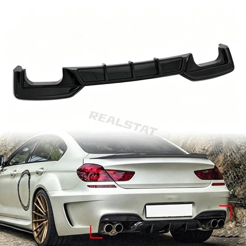 Gloss black rear bumper - rear,