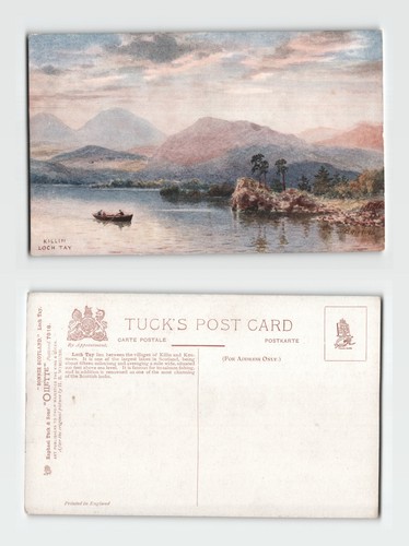 Postcard killin loch tay - postcard,