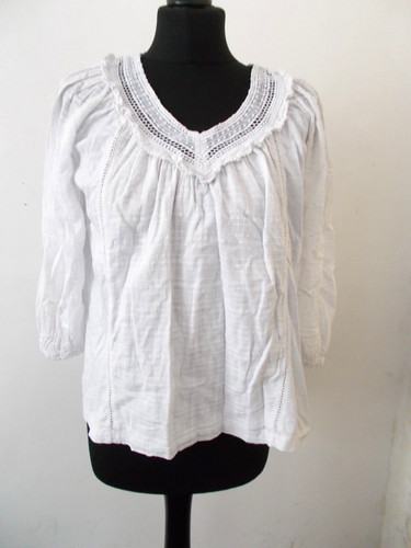 Fat face white cotton - face, cotton+lace