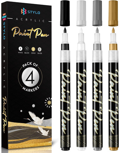 Stylo metallic acrylic paint - stylo,