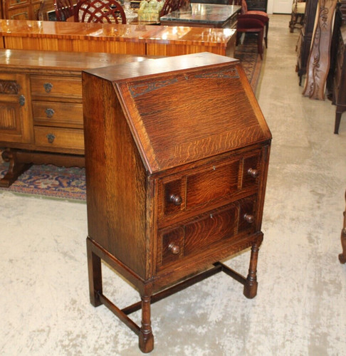 English antique tiger oak - english,