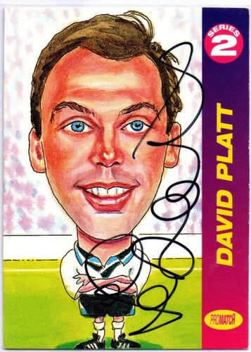David platt signed england - david,