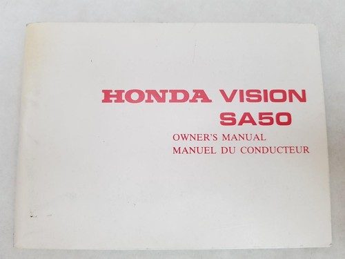 Honda vision sa50 motorcycle - sa50,