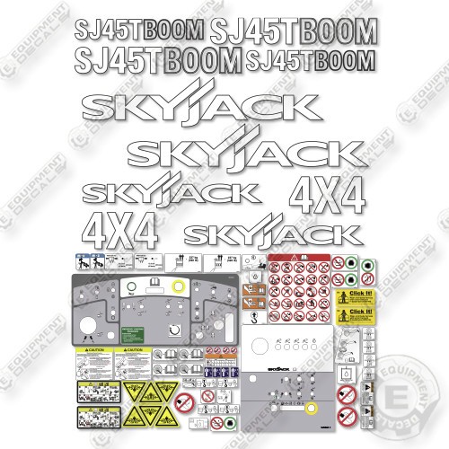 Skyjack sj40t decal - sj40t, kit