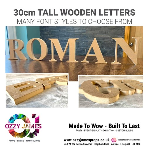 30cm large wooden giant - giant, mdf