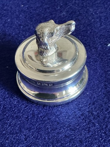 Silver hallmarked paper weight - hallmarked,