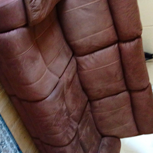 Brown suede sofa traditional - brown,