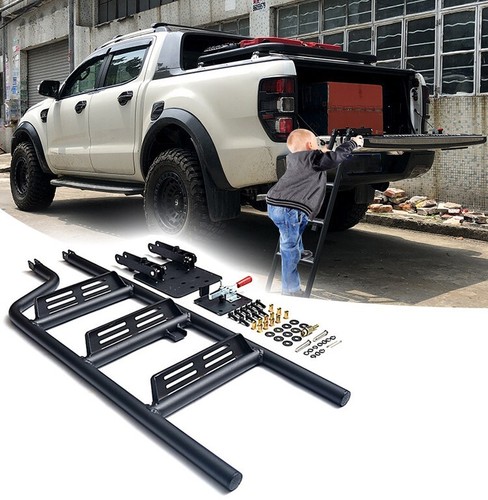 Pickup truck bed step tailgate - pickup,