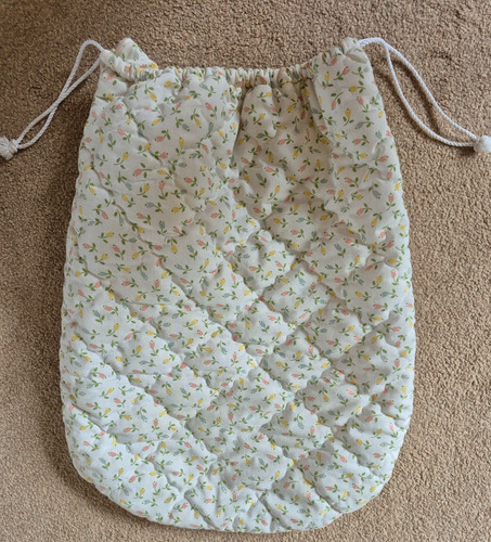 Vintage quilted floral - vintage,
