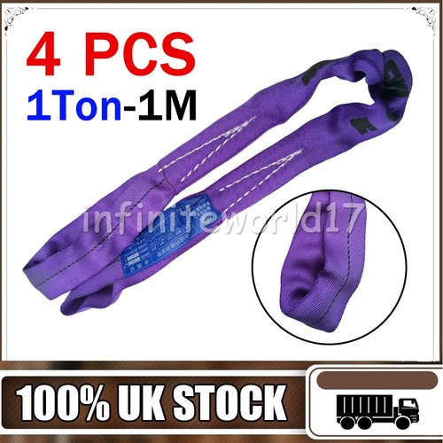Pcs lifting round slings - 4,