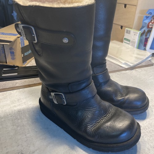 Ugg kensington black boots - kensington,