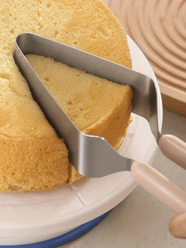 Stainless steel cake - cake, slicer