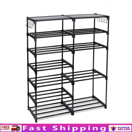 Tier shoe rack space - 7-tier,