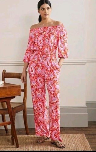 Boden off shoulder jumpsuit - boden,