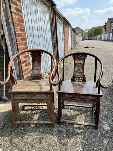 Hardwood armchairs - hardwood,