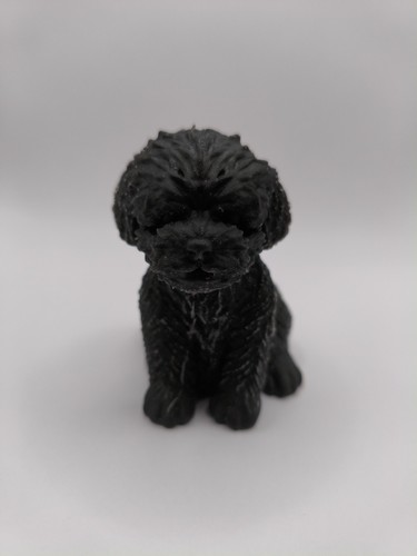 Homemade resin cute cockapoo - homemade,