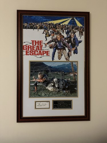 Signed steve mcqueen great - mcqueen,