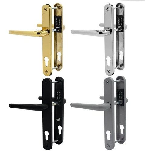Upvc door handle - upvc, sprung