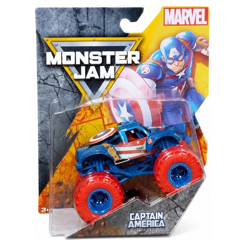 Monster jam marvel captain - marvel,