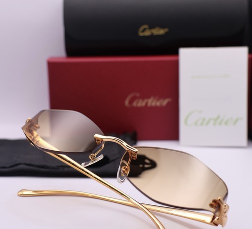 Cartier ct0204o gold - cartier, c1
